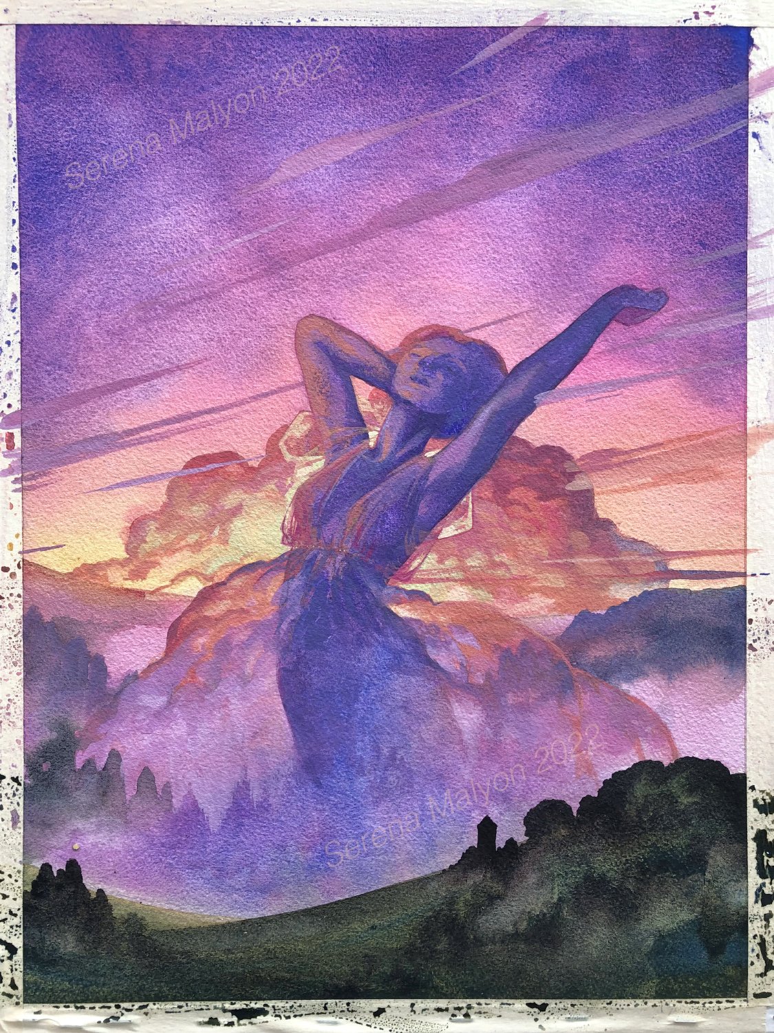  Not mine, but I live for those morning colors every day all day. 