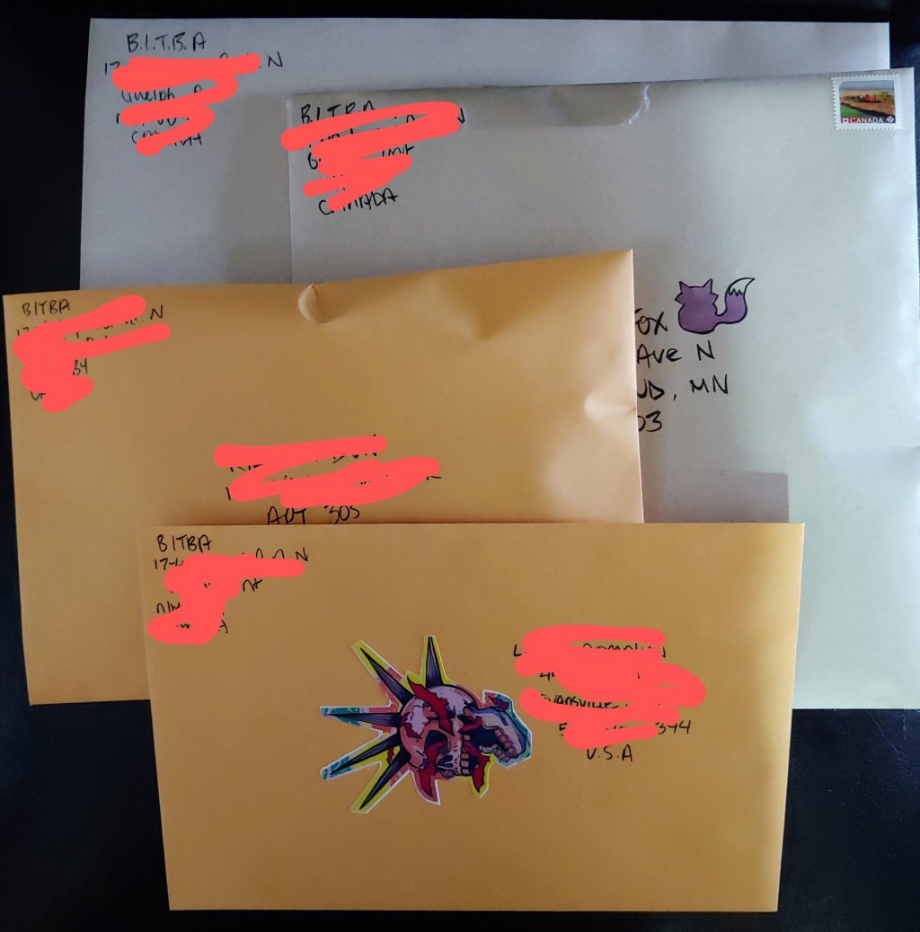 Mail day/hair update